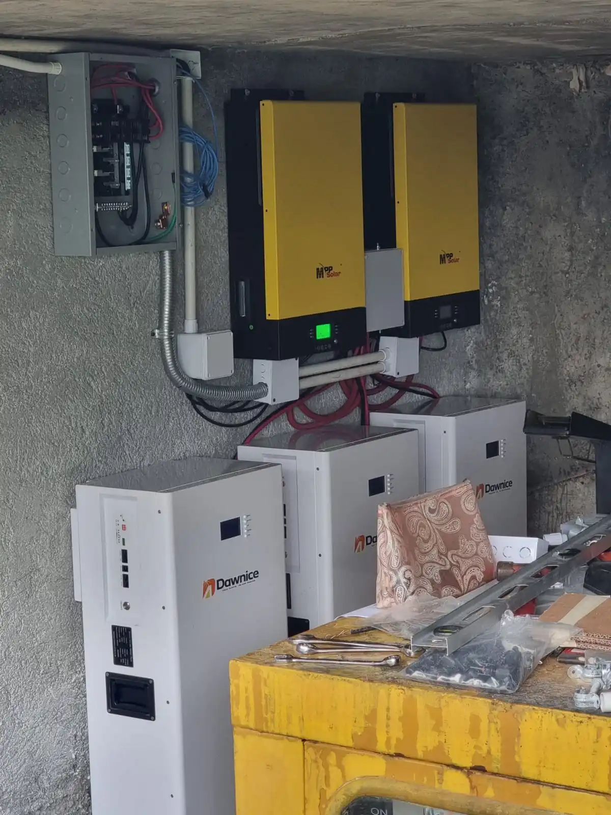 Dawnice Energy 5kva Solar System Lithium Battery Photovoltaic System ...