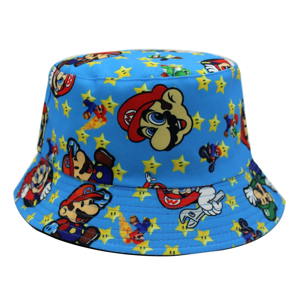 Summer Custom Sublimation Printing Doublesided Bucket Hat All Over