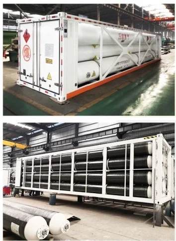 210L Hydrogen Gas Tank Assembly 35MPa Hydrogen Storage Cylinder for ...