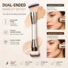 Double head foundation brush