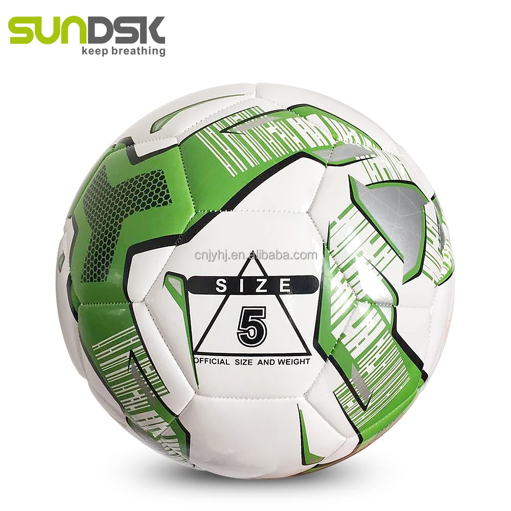 Rabro Football Size 5 Soccer Ball Quality PVC Foam Sport Training Challenge Team 