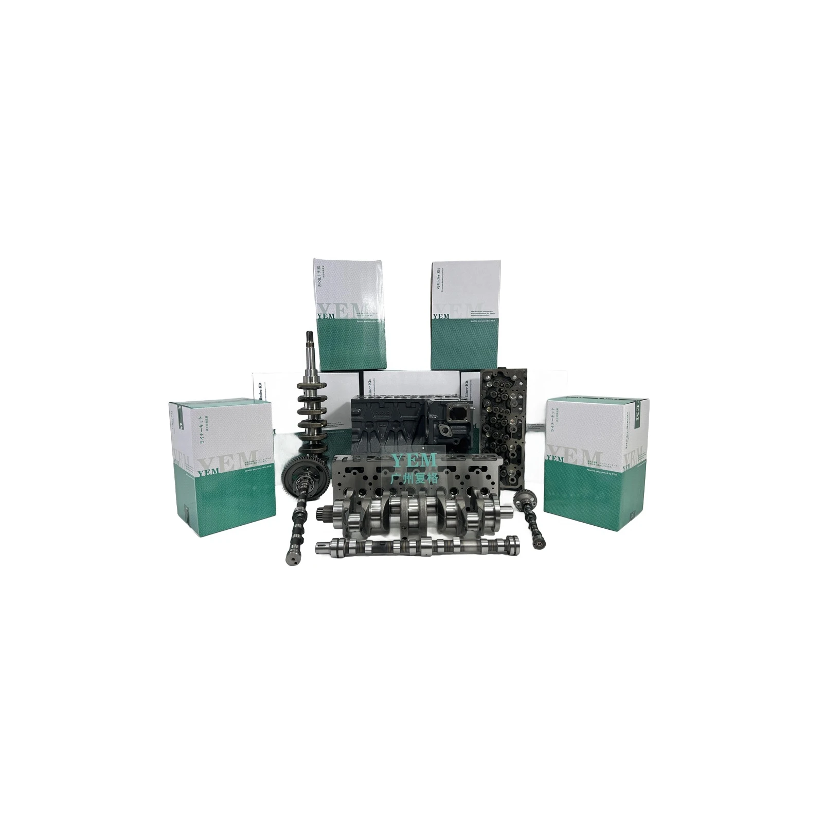 Replaces 1204E-E44TA 903-27 4.236 3.152 Cylinder Block Head Crankshaft Camshaft for Perkins High Quality Engine Parts