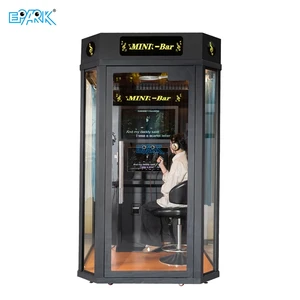 Indoor Electronic Jukebox Karaoke Singing Room Coin Operated Ktv Game Machine Arcade Plaza Station Singing Booth