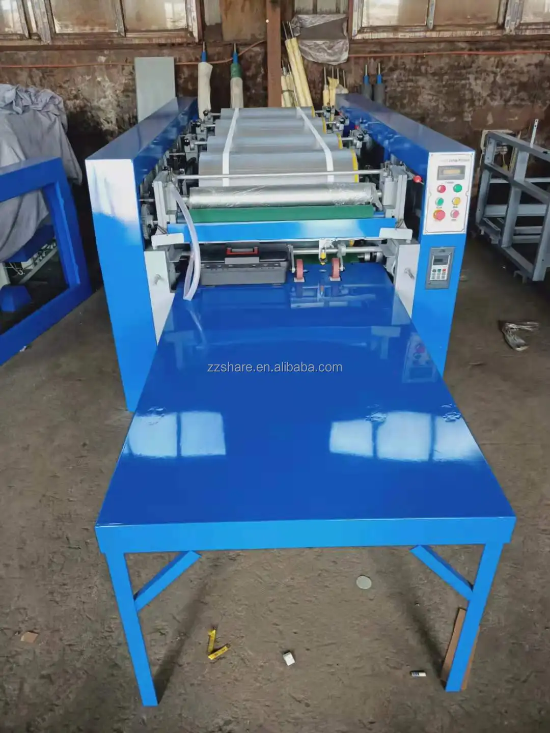 Automation 6 Color Pp Woven Mylar Shopping Plastic Bags Flexo Printing