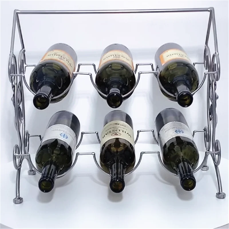 2-х уровневые стекируемые бутылка винный шкаф красное вино держатель для хранения стеллаж для выставки товаров