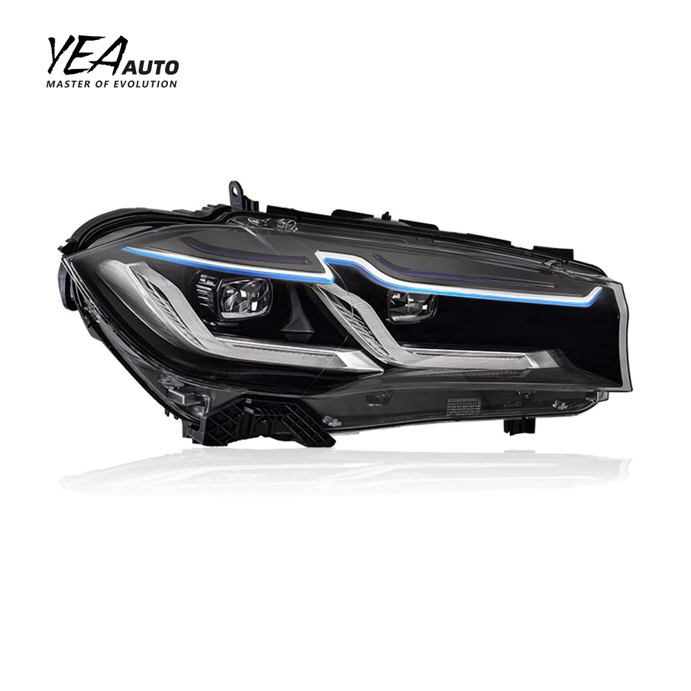 product upgade to g30 lci style laser head light led for bmw x5 f15 headlights 2014 2015 2017 x6 f16 led headlight plug and play-5