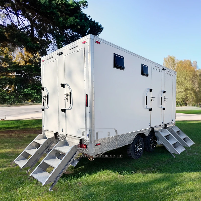 Modern Style Portable Toilets Public Mobile Potty with Shower Phone Holder for Outdoor & Bathroom Use Low Price