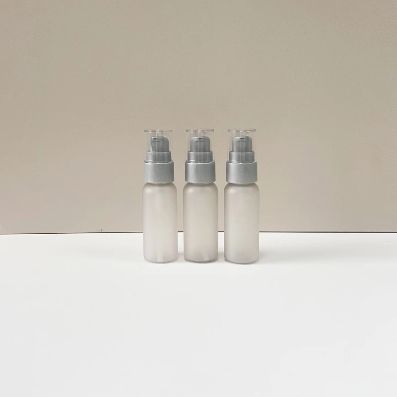 Deluxe Wholesale 30ml Pet Scrub Makeup Lotion Pump Bottle Plastic Spray Bottle