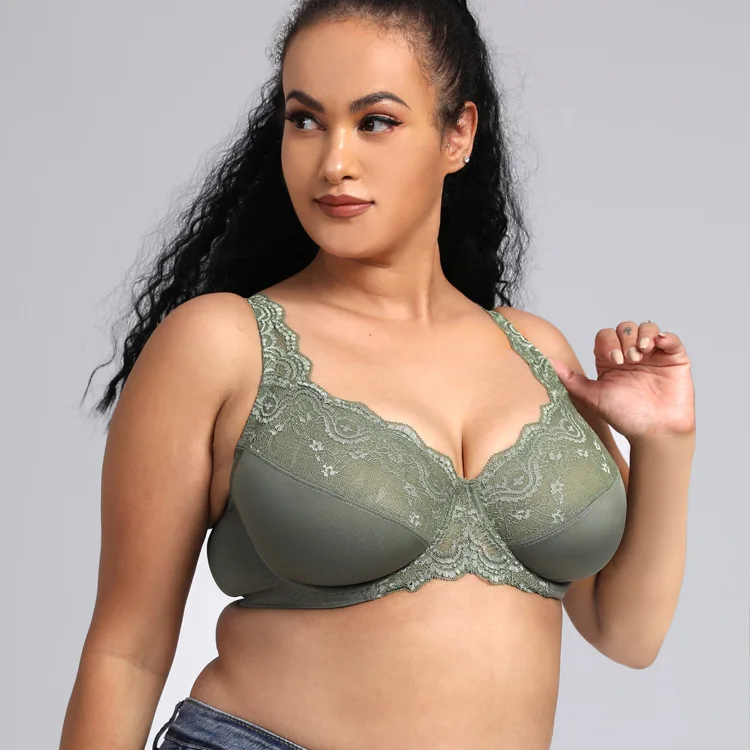 Womens Sexy Underwear Without Steel Ring Small Chest Push Up Seamless Lace  Bra Women Push up Bra (Green, 80C) : : Clothing, Shoes &  Accessories
