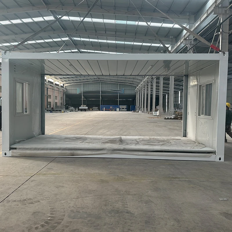 China Factory 20FT Easy Install Foldable Ready Made Big Size Folding Modular Prefab Prefabricated Container House