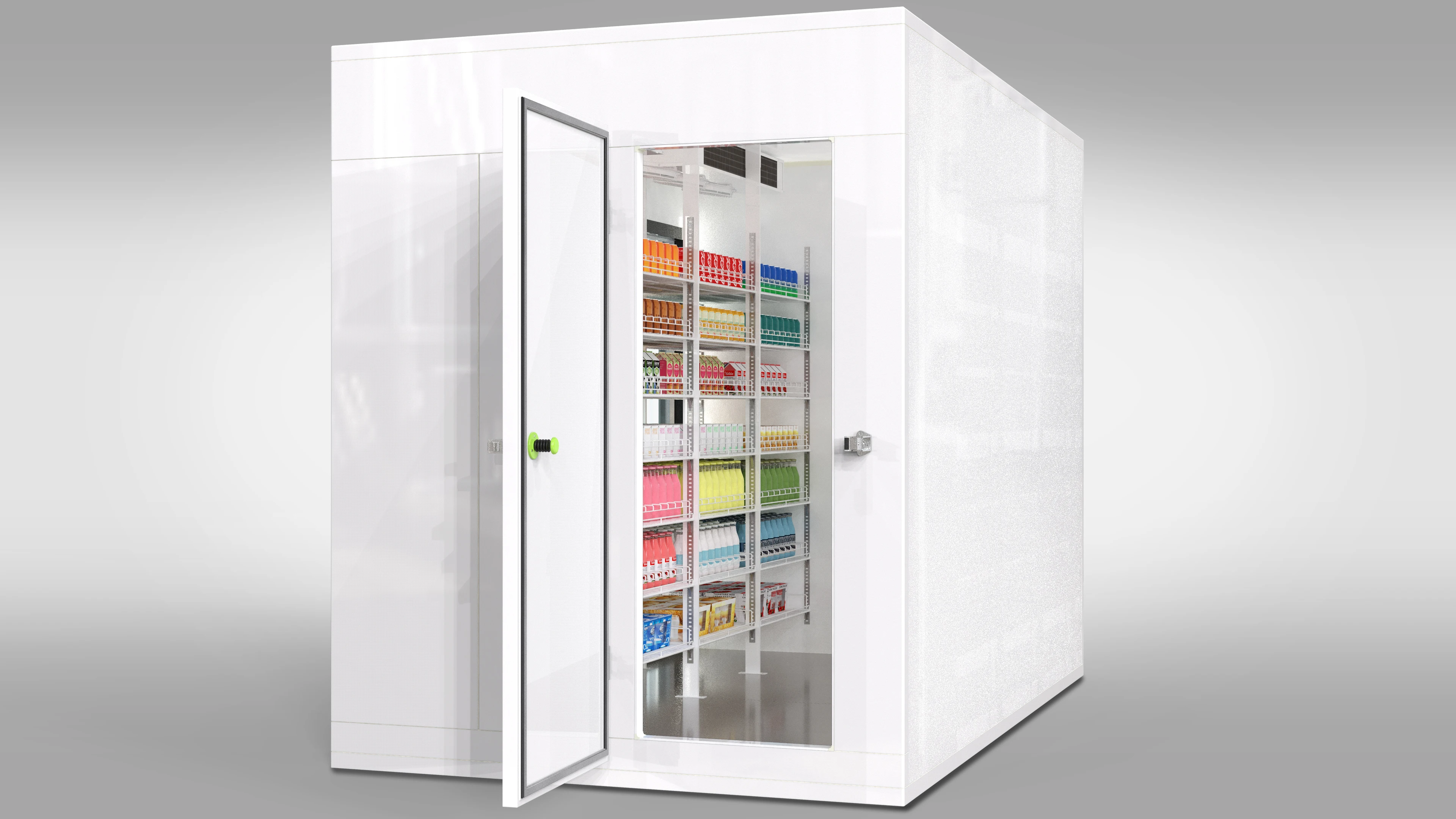 Convenience Store Upright Refrigerator, based on sizes, R22 - detail 10