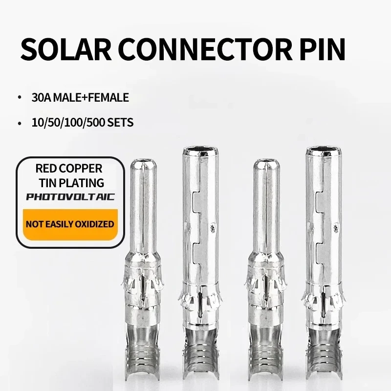 Solar Pin Solar Connector Male And Female Inside For Pv Cable Connection Of Solar ...
