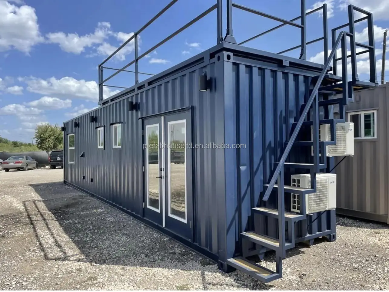 20ft 40ft Prefab Extendable Shipping Container Homes Finished Prefab ...