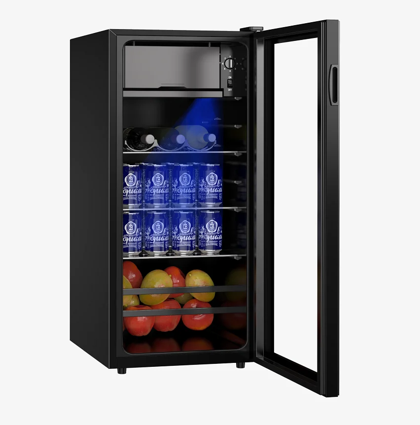 China Wholesale Drinks Cabinet Small Upright 138l Display Cooler - Buy ...