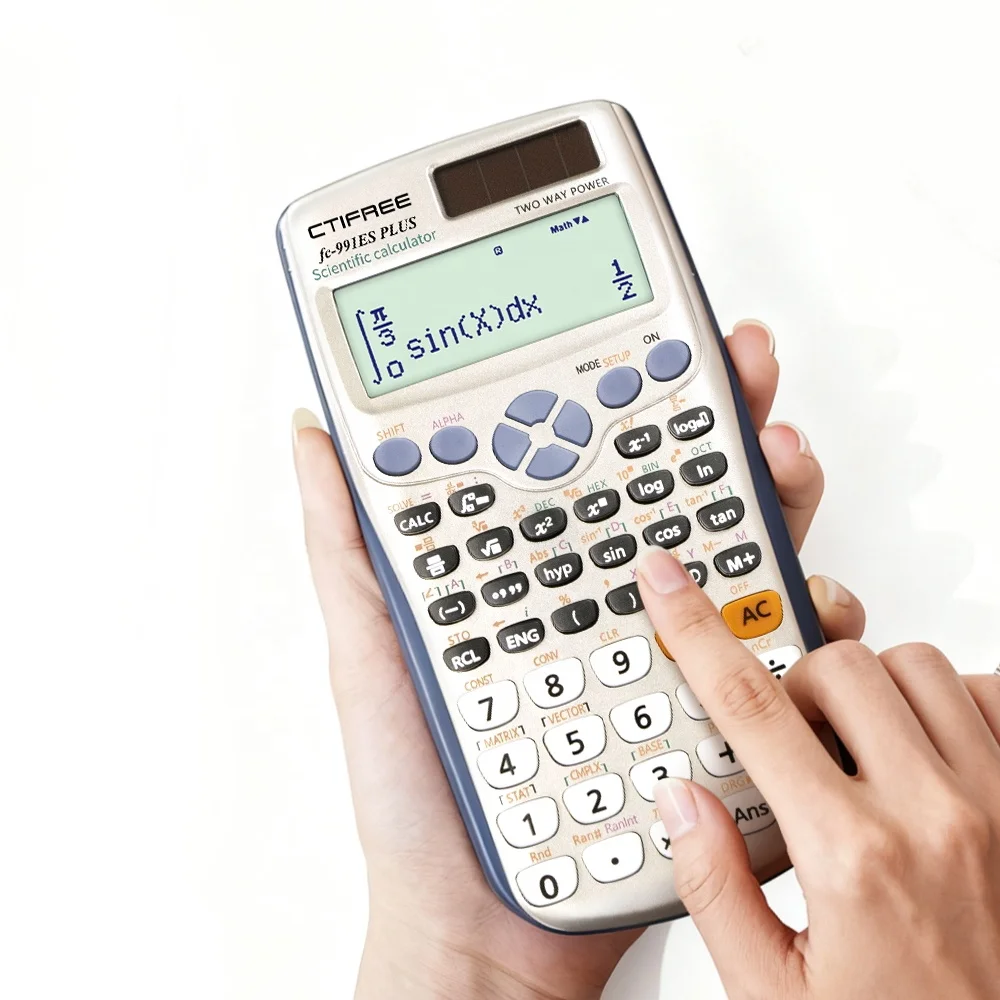 Digit Calculator Fx-991es Plus Scientific Calculateur Calculadora Calculatrices Engineering Scientific Calculator With Cover