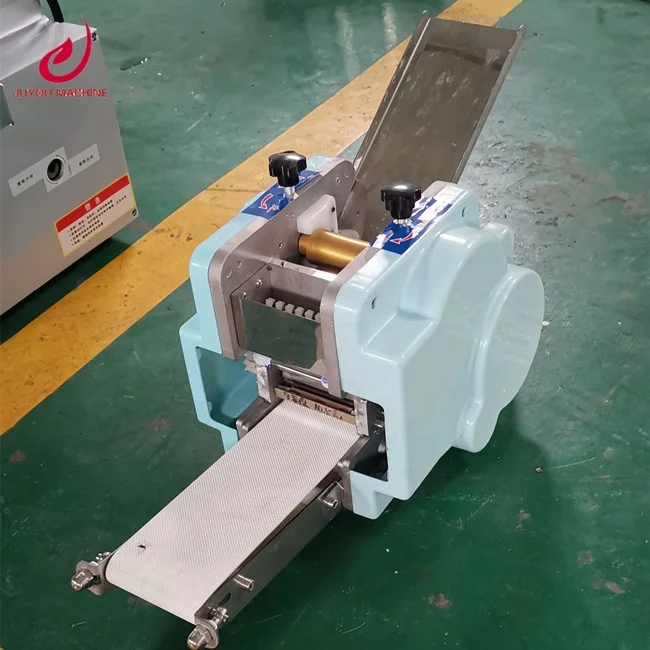 Multifunctional Gyoza Wonton Dumpling Skin Wrapper Making Forming Machine for Sale