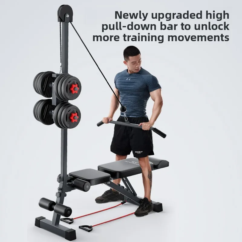 Dumbbell Stool Sit-Up Aids Fitness Equipment Home Men's Multi-Functional product detail 2