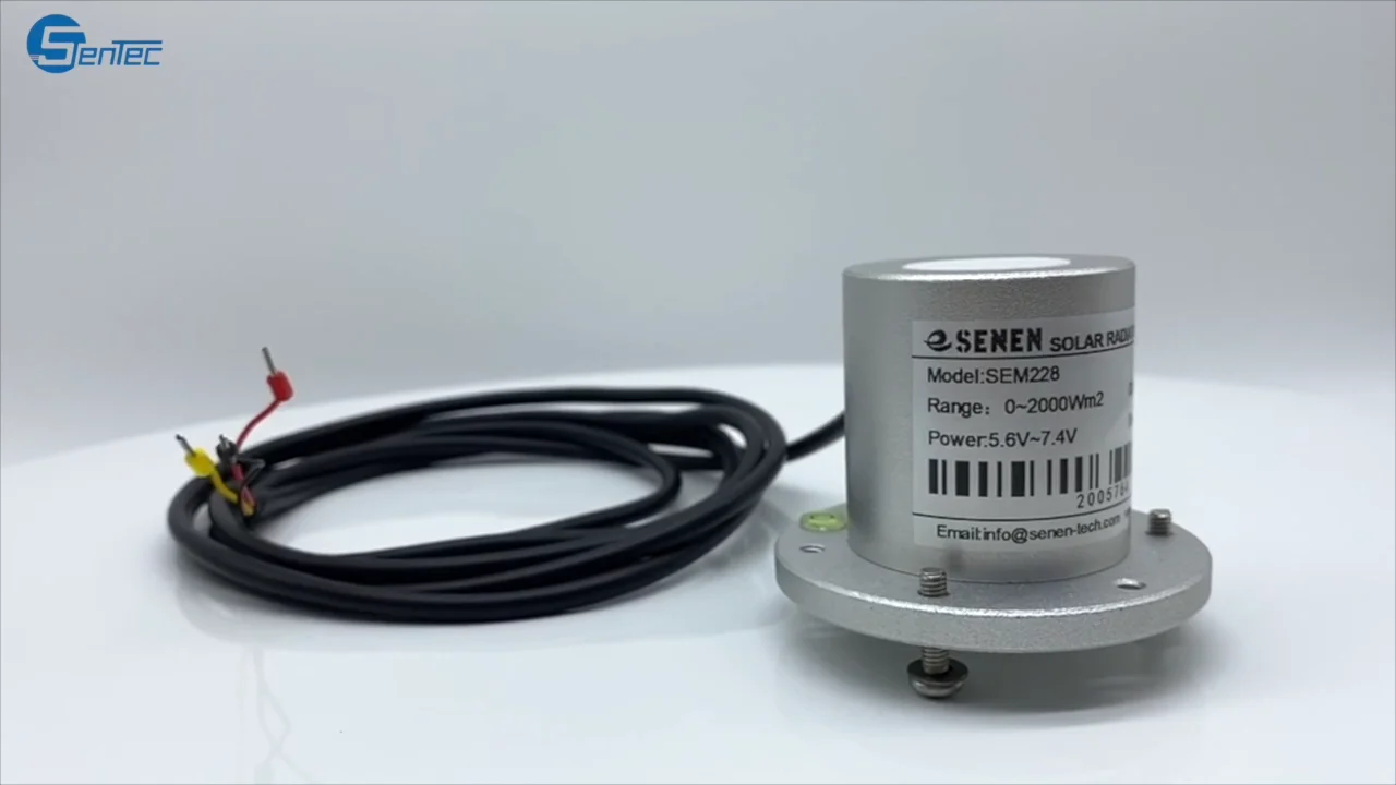Rs485 01800w/m2 Solar Radiation Sensor Solar Radiation Pyranometer
