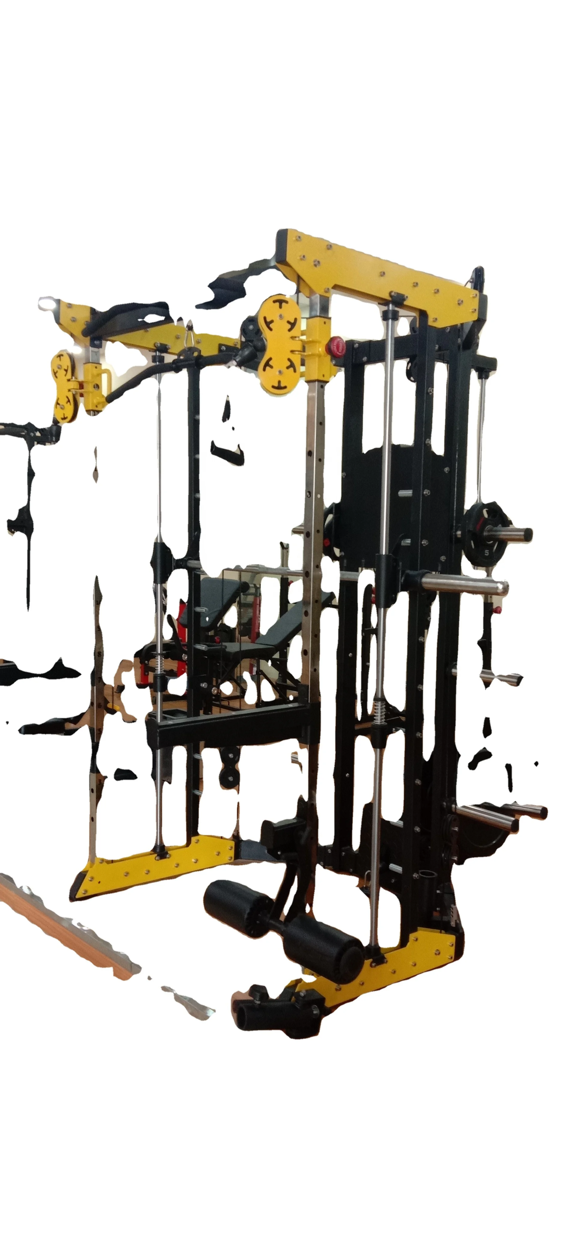 Best Cheap Gym Equipment Mutli Function Station Home Use Smith Machine