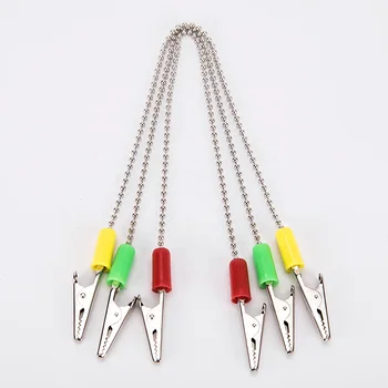 Porte-serviettes à Pinces Crocodiles Réglables - Type Chaîne Pour Bavoir Dentaire - Neuf - Usage Médical/labo