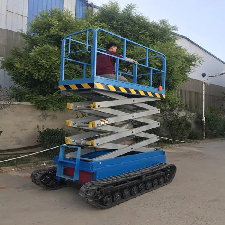 Tracked Crawler Ing Platform Personal Tracked Vehicle for Sale Rough Terrain Lift