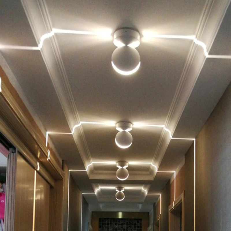 Modern Building LED Window Sill Door Frame Lamp Decorate LED Wall Light 3000K RGB LED Border 180 360 Led Trick Light IP65