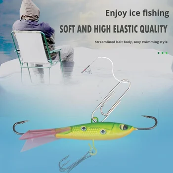 Cheery 10g 16g Metal Vibrating Ice Fishing Winter Bait Balanced Fish Jig Vib Iron Plate Freshwater Casting Trout Lures HJV07 – Metal Jig – view 5