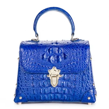 Classic Genuine Leather Crocodile pattern Tote Purses Crossbody Bags Shoulder Bag Fashion Handbags For Women