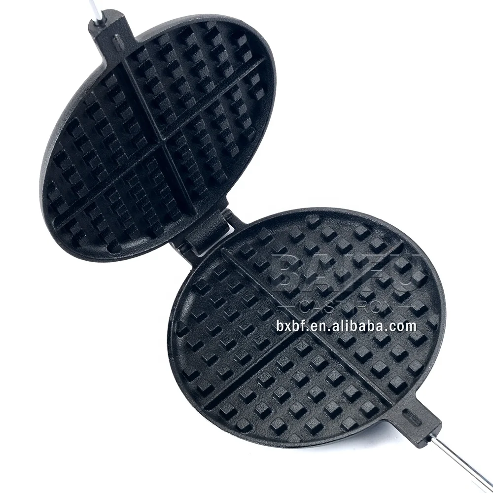 cast iron waffle maker for camping