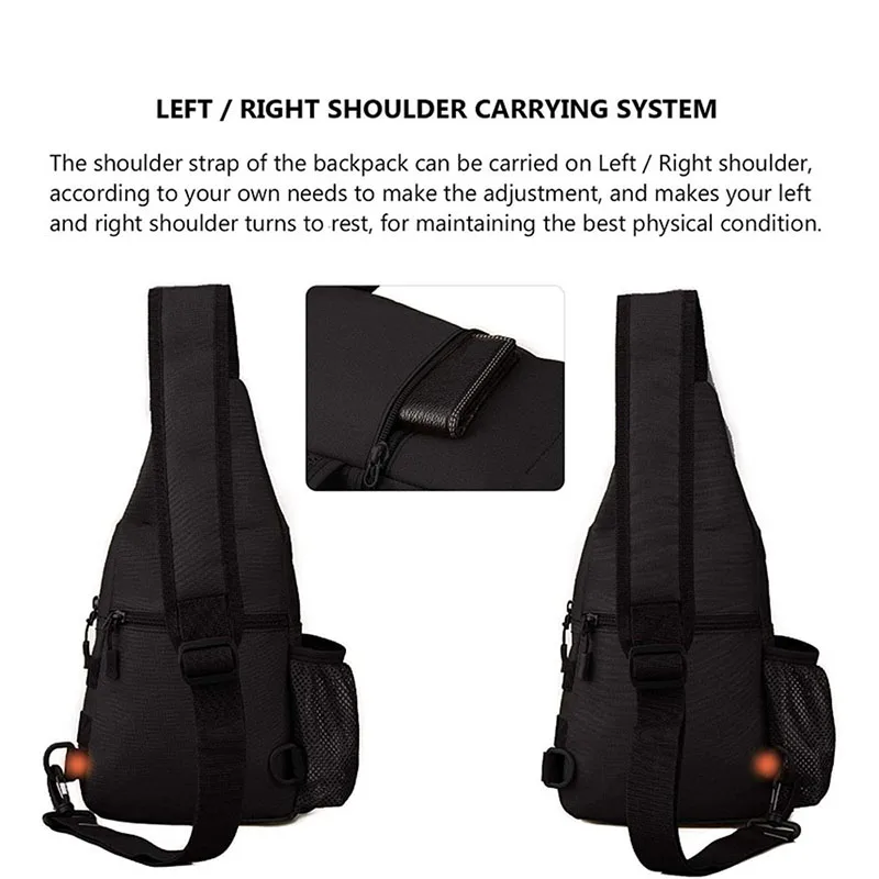 Custom Logo Tactical Assault Sling Bag Pack Practical Tactical Chest Shoulder Bag Practical Tactical Bag for Training