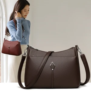 Large Capacity Ladies Handbag Soft Shoulder Factory Tote Bag Luxury High Quality Purse Simple Women Bags
