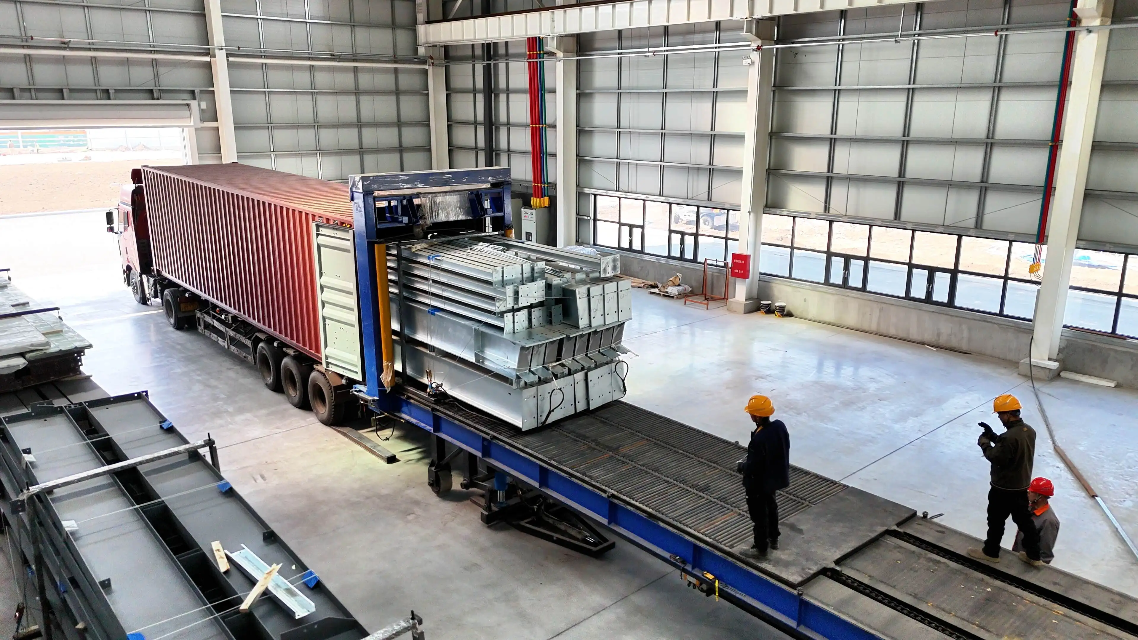 Prefabricated Steel Structure Logistics Warehouse Workshop Industrial ...