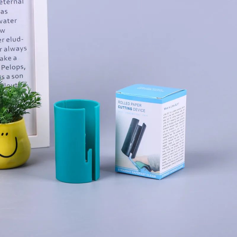 Портативный ручной резак для упаковки бумаги в подарочной упаковке скользящий рулонов