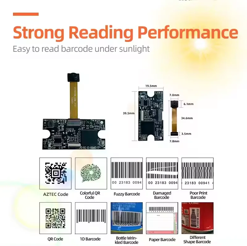XT206M XTIOT Factory E Payment Solutions Digital Payment QR Code Barcode Scanner Manufacturer