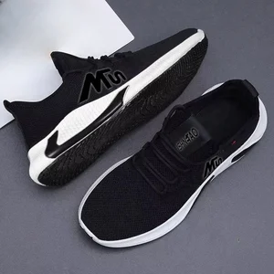 New Arrival Men's Breathable Mesh Sports Casual Shoes with Popcorn Design for Running and Walking