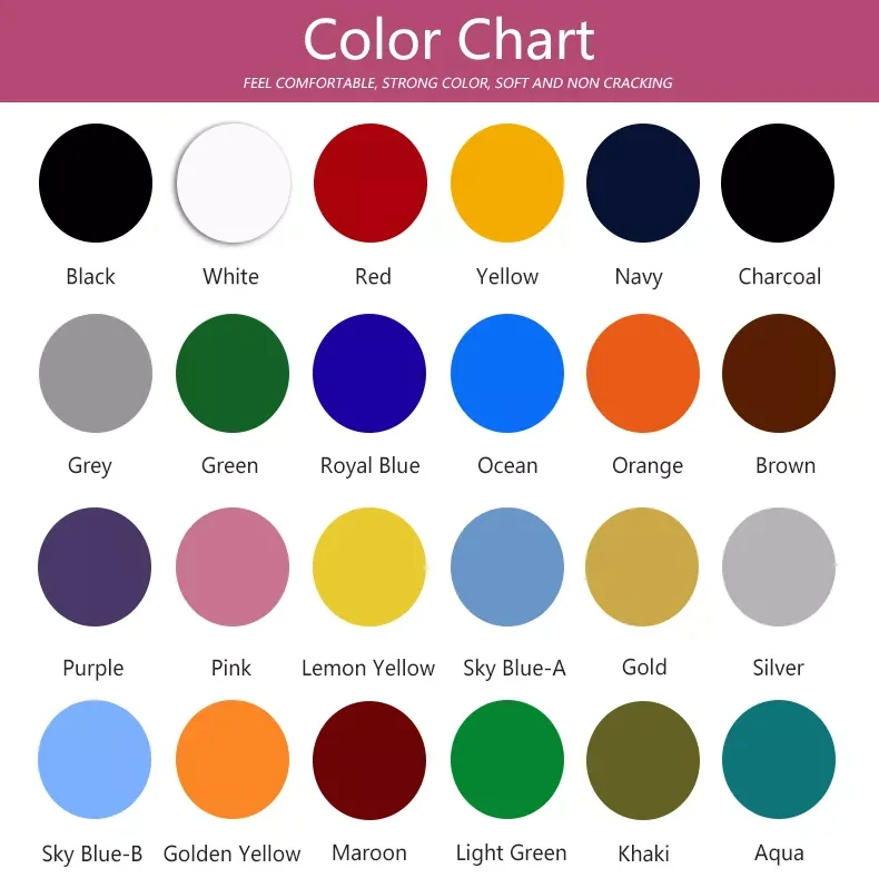 2022 Custom Htv Pu Vinyl Bundle Color Vinyl Rolls For Letters And