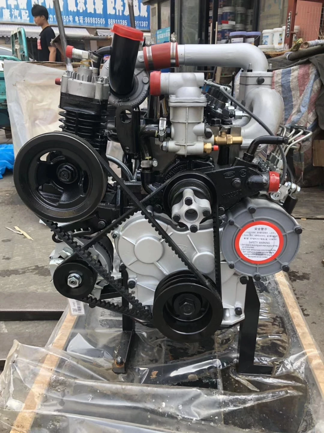 yun ページ Yunnei YN38GBZ 76KW Diesel Engine - Water-Cooled 4-Stroke for