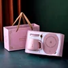 Pink(Constant temperature coaster set gift box)