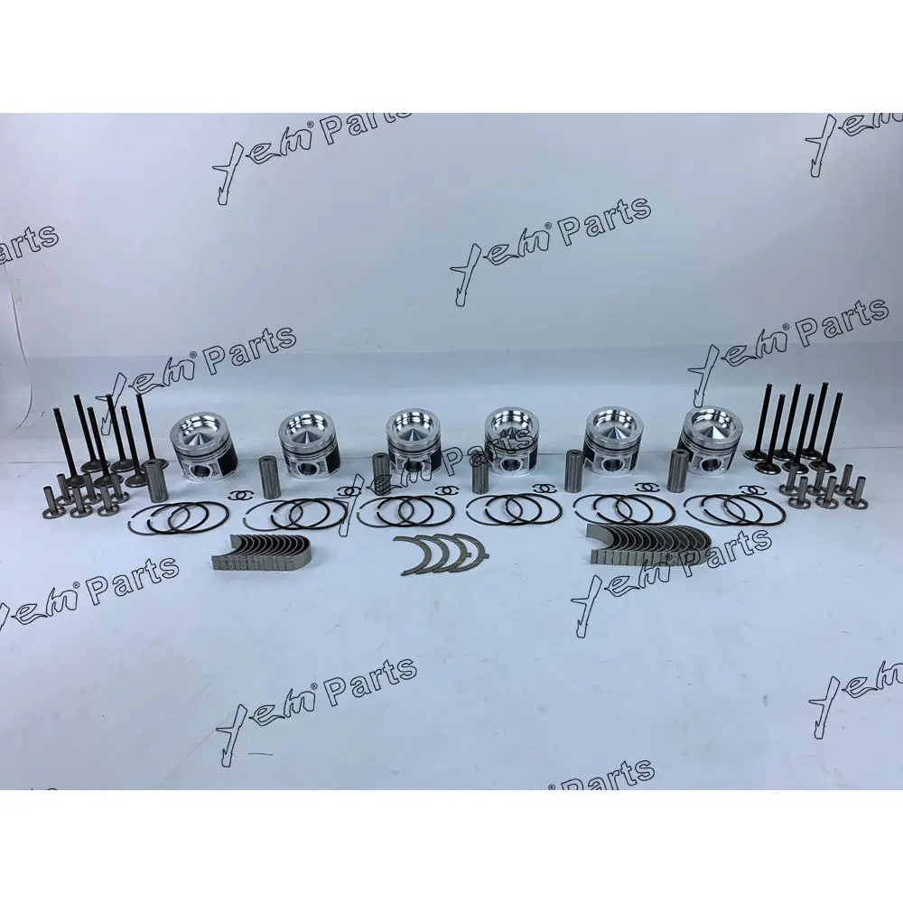 Engine Parts Piston Kit With Bearing Set Valve Train for Caterpillar C6.4 Engine 2