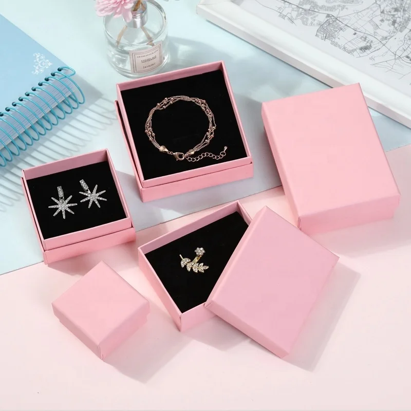 Jewelry Necklace Gift Box Custom Logo Cardboard Paper Fashion Luxury