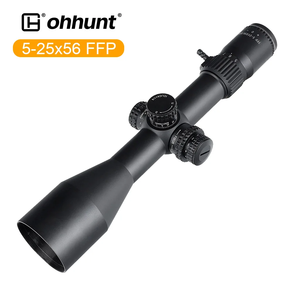 Ohhunt Optics Hunting Sight Long Range 5-25x56 FFP 34mm Tube First ...