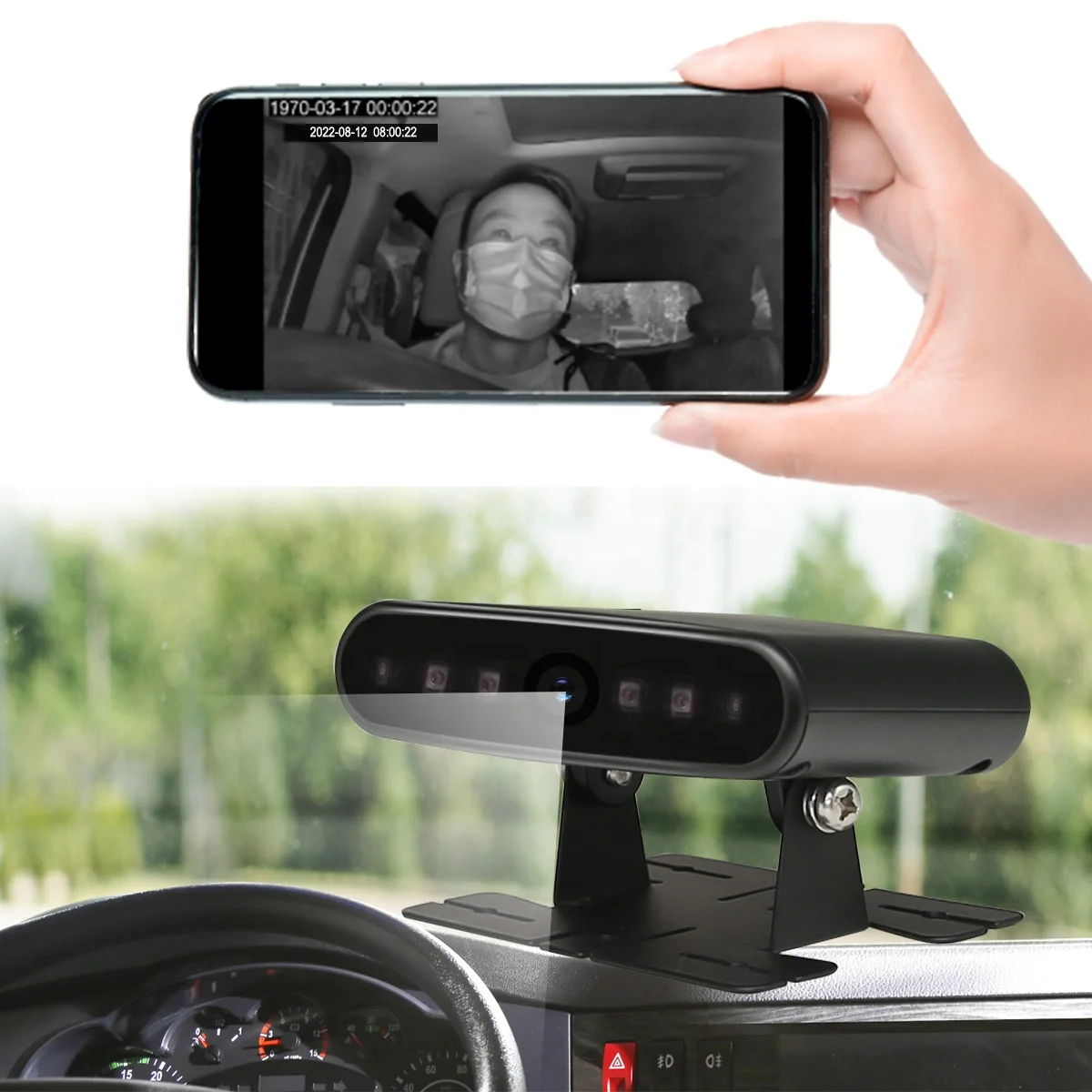 Car Adas Anti Detect Driver Fatigue Driving Monitor System