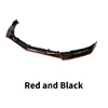 Red and Black 3pcs