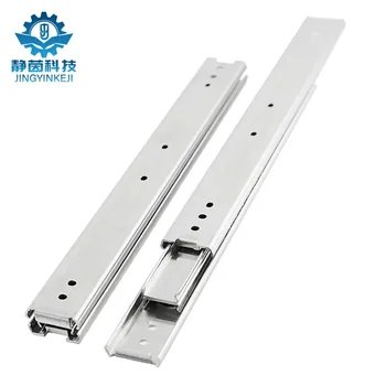 Customizable SRX3602T double-layer self-locking track Double stack industrial slide rail load capacity 45kg for ATM and printer