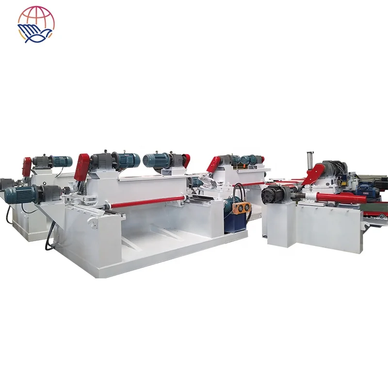 Завод фанеры бревен дебаркер машина