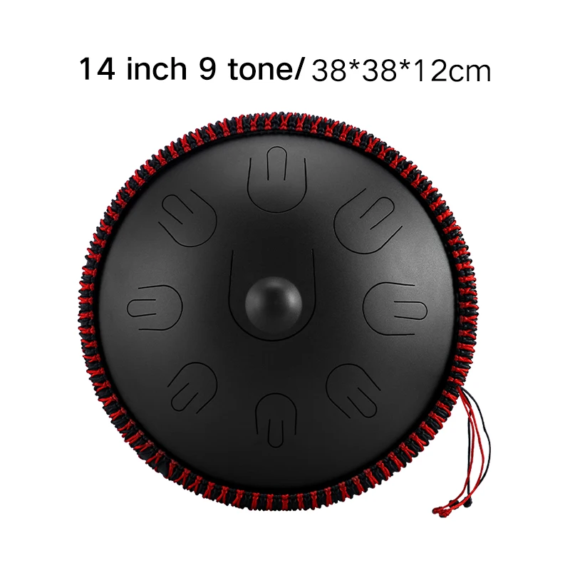 Hluru Wholesale9ノート14インチハンドパンタンクドラム楽器 Hluru Wholesale9ノート14インチハンドパンタンクドラム楽器
