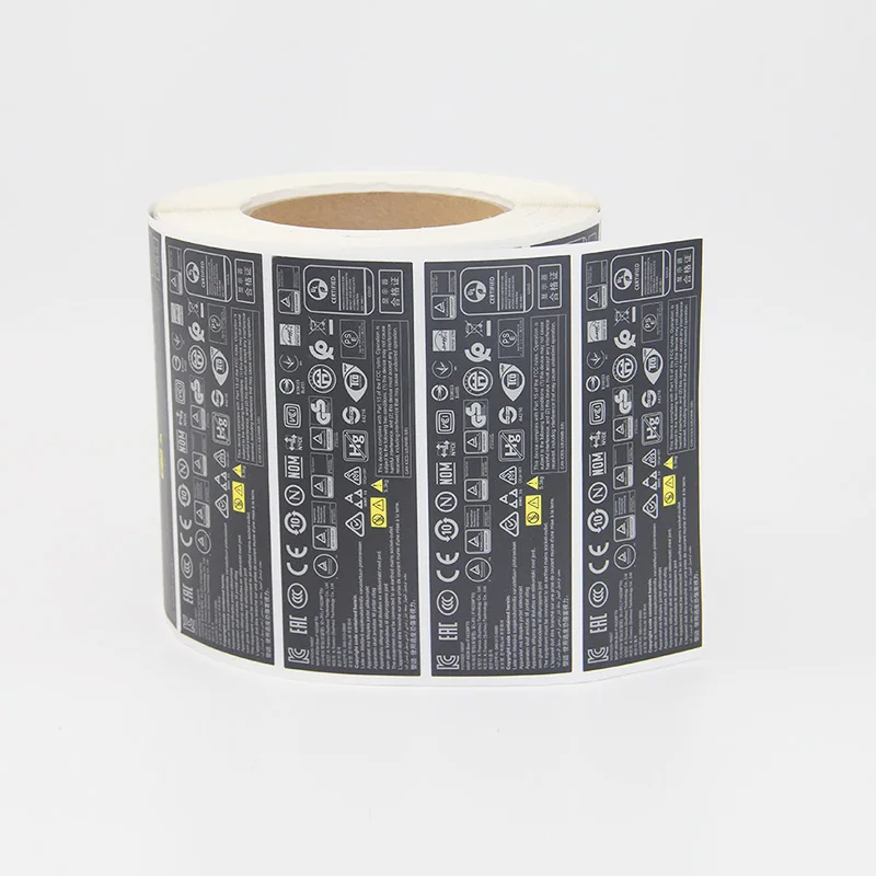 
Sedex /FSC/UL Утвержденная фабрика 19 лет опыта печати пользовательская UL электронная наклейка этикетка 