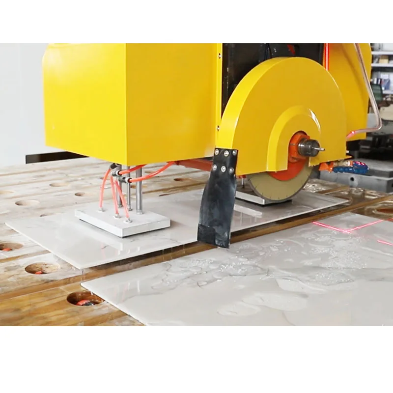 Cnc Router Marble Tiles Sintered Stone 5 Axis Bridge Saw Granite Natural Stone Cutting Machines