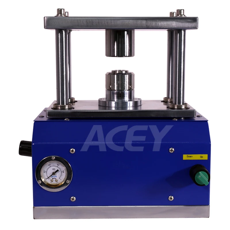 Portable Button Cell Pneumatic Crimping Machine Battery Sealer for Coin Cell Lab Research