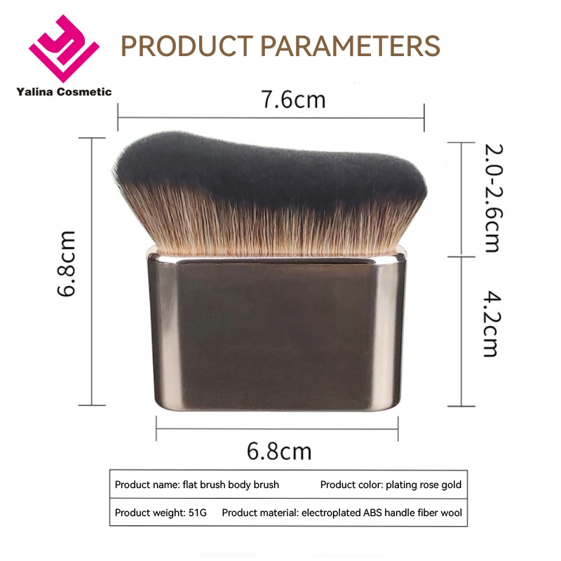 Hot Sale Beauty Care Brush Eco Vegan Tanning Kabuki Brushes Faked Tanner Self Body Brush Buy